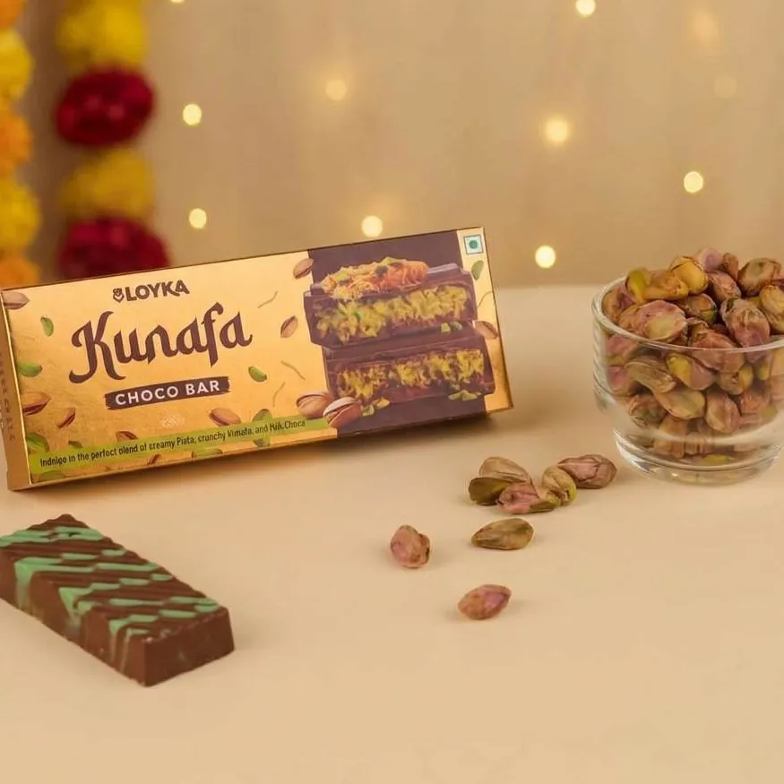 Loyka Kunafa Choco Bar Box