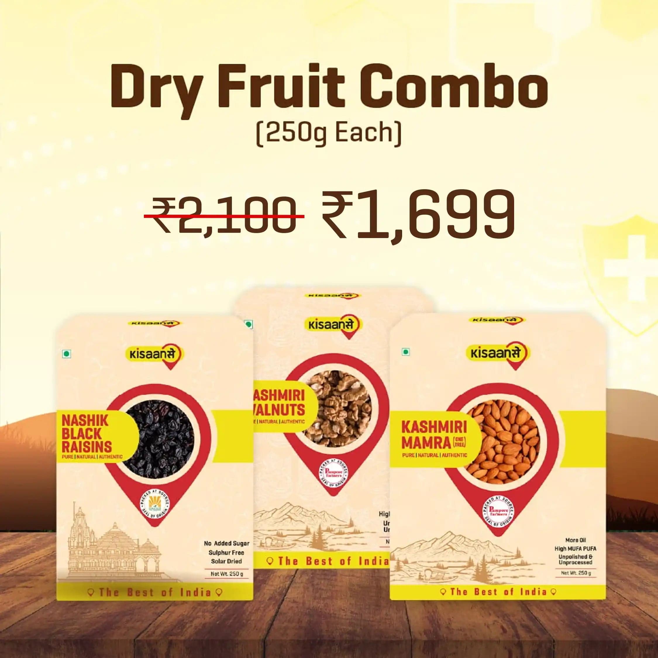 Dry Fruit Festive Combo — KisaanSay