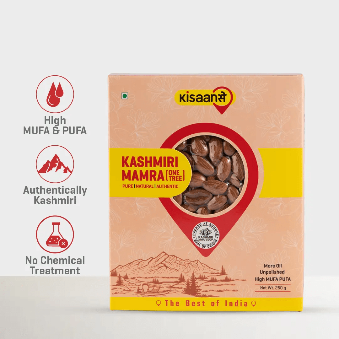 Kashmiri Mamra Almonds — KisaanSay