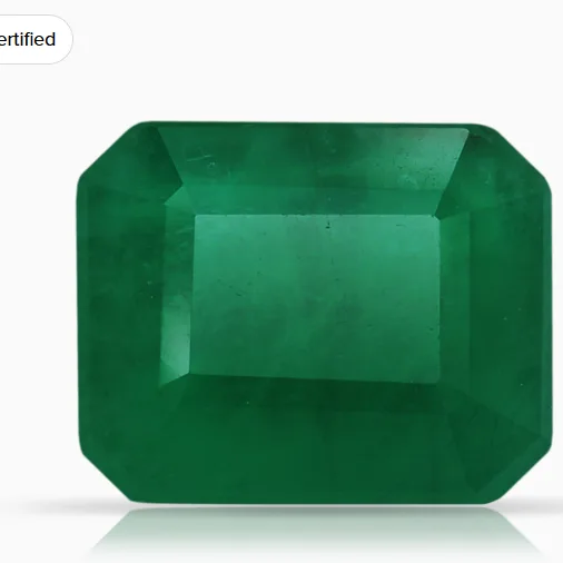 A natural emerald