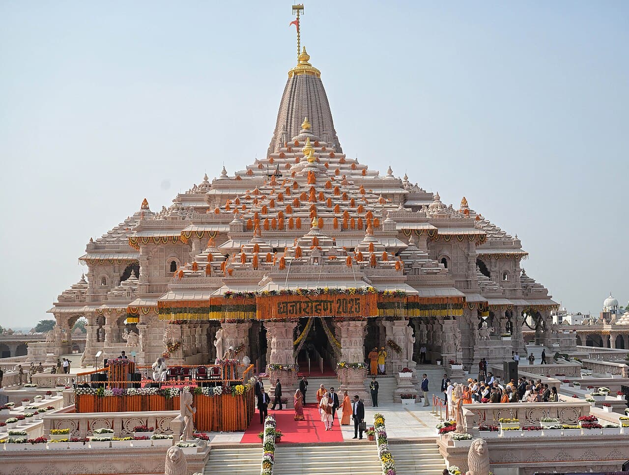 The Shri Ram Mandir in Ayodhya