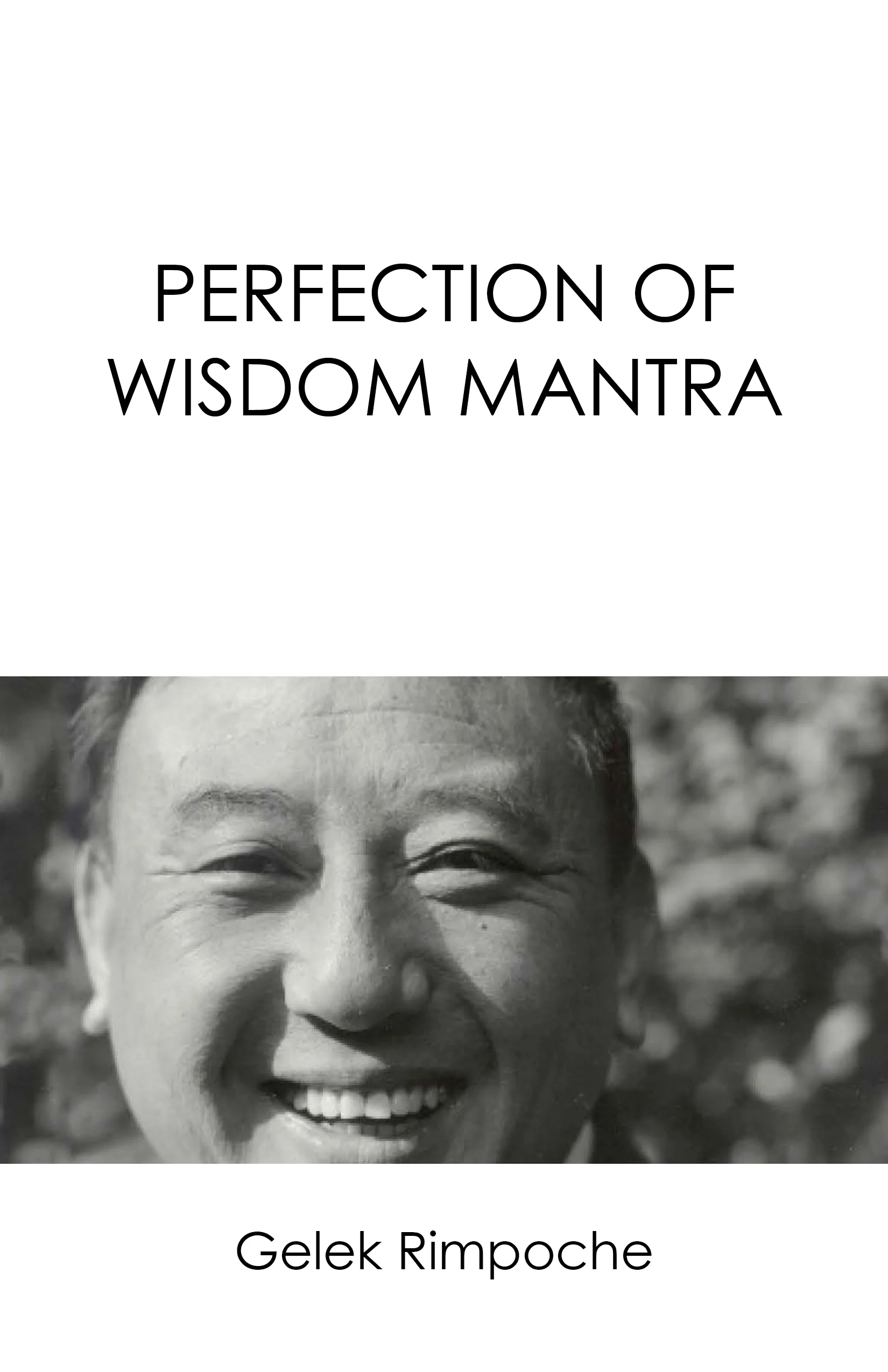 Cover of Perfection of Wisdom Mantra