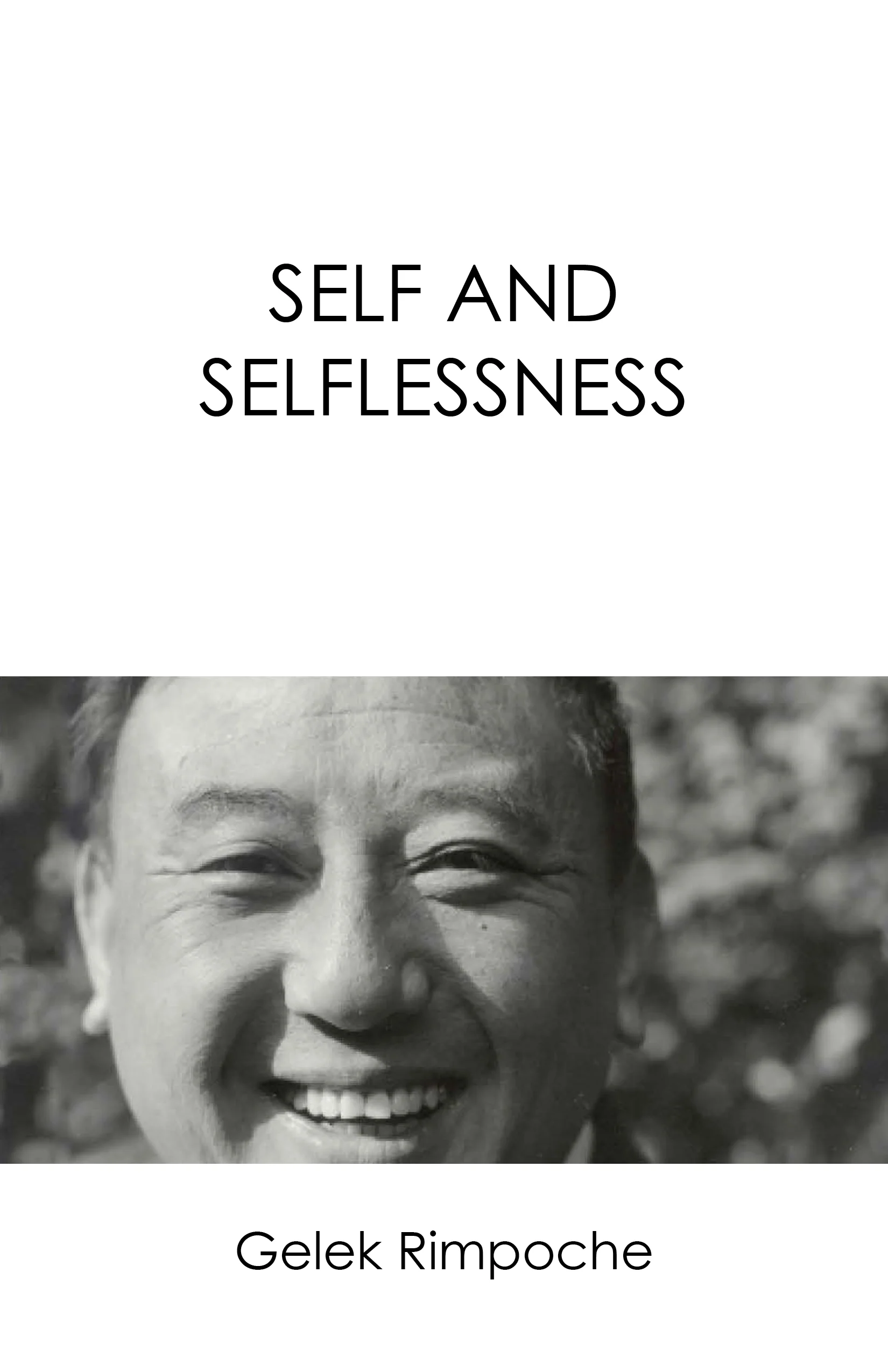 Cover of Self and Selflessness
