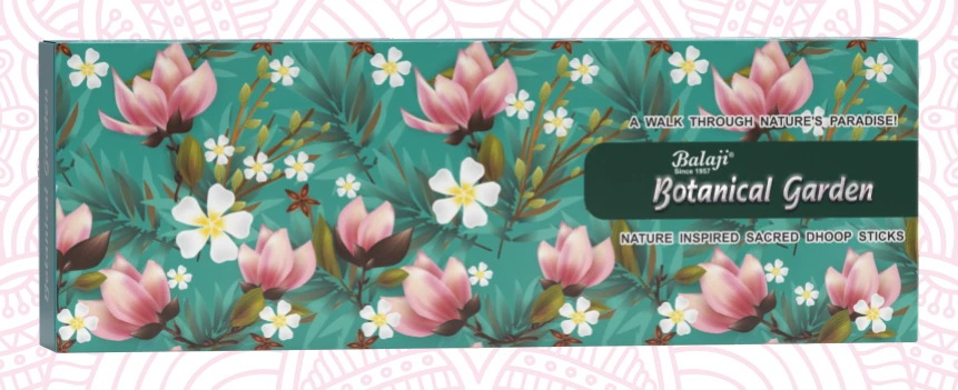 Balaji Botanical Garden Nature Inspired Sacred Dhoop Sticks
