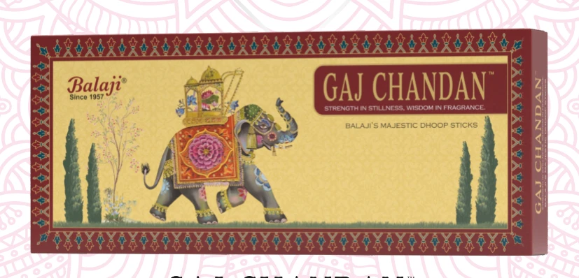 Balaji Gaj Chandan Majestic Dhoop Sticks — 10 Sticks